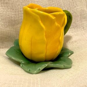 Vintage style dainty flower creamer